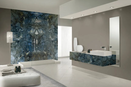 Megaslim Slab Passion Granite Blue Polished 3200X1600X6.5
