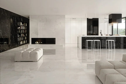 Megaslim Slab Onyx Pearl Polished 3200X1600X6