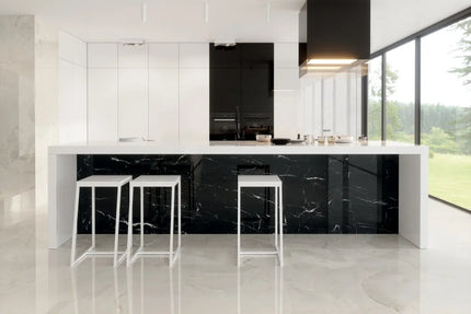 Megaslim Slab Onyx Pearl Polished 3200X1600X6