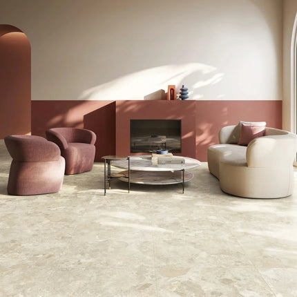Terrazzo Look Moda Beige StoneTouch Tec 600X600 ,