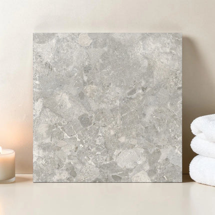 Terrazzo Look Moda Grey StoneTouch Tec 600X600