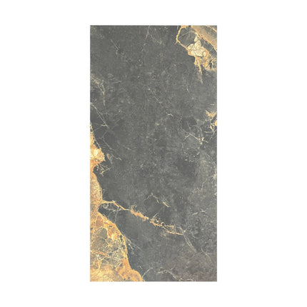 Marble Look Morris Black Matte , 600X1200