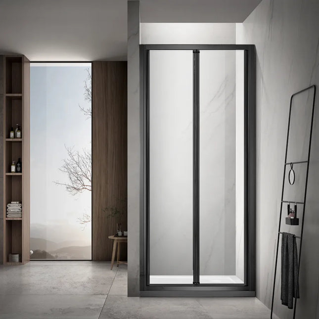 Semi-Frame Bi-Fold Swing Door 700-820X2000mm