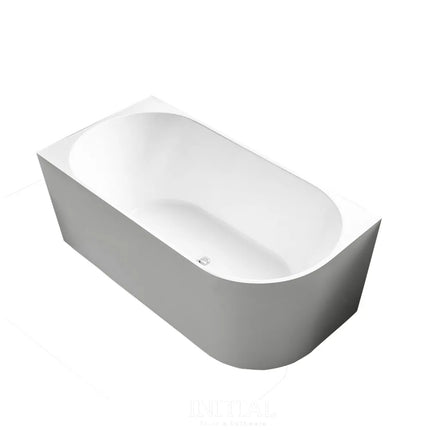 Nada 1500 Corner Bathtub Gloss White Non-Over Flow 1500X750X600 , Left Corner