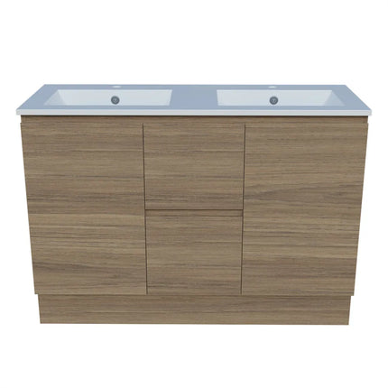 Timberline Nevada Vanity Floor Standing with Ceramic/Mineral Composite Top 600-1800mm