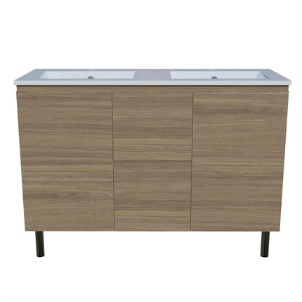 Timberline Nevada Vanity On Legs with Ceramic/Mineral Composite Top 600-1800mm