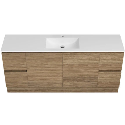 Timberline Nevada Vanity Floor Standing with Ceramic/Mineral Composite Top