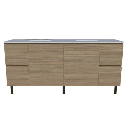 Timberline Nevada Vanity on Legs with SilkSurface Top & Under Counter Basin 600-1800mm