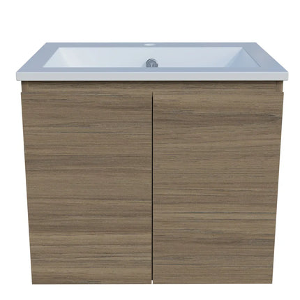 Timberline Nevada Vanity Wall Hung with Ceramic/Mineral Composite Top