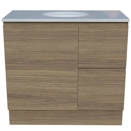 Timberline Nevada Vanity Floor Standing with SilkSurface Top & Under Counter Basin 600-1800mm