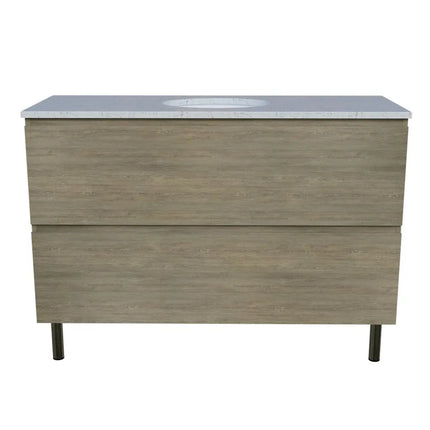 Timberline Nevada Plus Vanity on Legs with SilkSurface Top & Under Counter Basin 600-1800mm