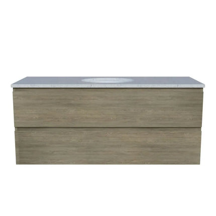 Timberline Nevada Plus Vanity Wall Hung with SilkSurface Top & Under Counter Basin 600-1800mm