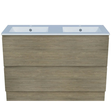 Timberline Nevada Plus Vanity Floor Standing with Ceramic/Mineral Composite Top 600-1800mm