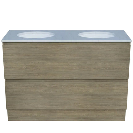 Timberline Nevada Plus Vanity Floor Standing with SilkSurface Top & Under Counter Basin 600-1800mm