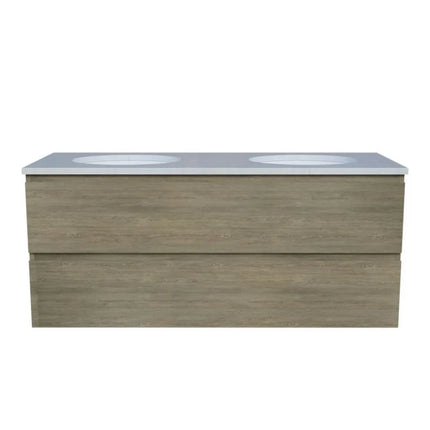 Timberline Nevada Plus Vanity Wall Hung with SilkSurface Top & Under Counter Basin 600-1800mm