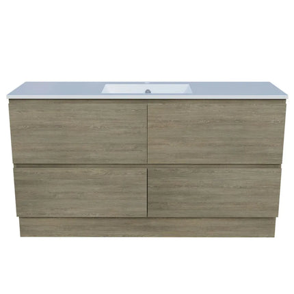 Timberline Nevada Plus Vanity Floor Standing with Ceramic/Mineral Composite Top