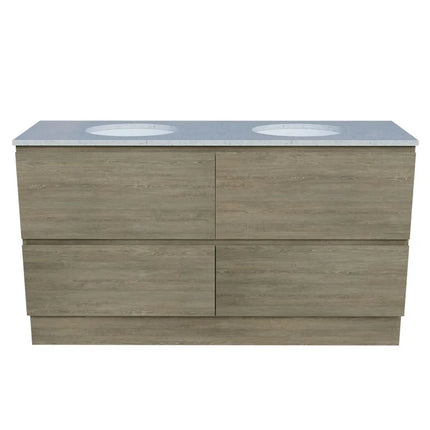 Timberline Nevada Plus Vanity Floor Standing with SilkSurface Top & Under Counter Basin