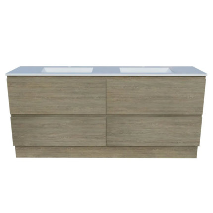 Timberline Nevada Plus Vanity Floor Standing with Ceramic/Mineral Composite Top 600-1800mm