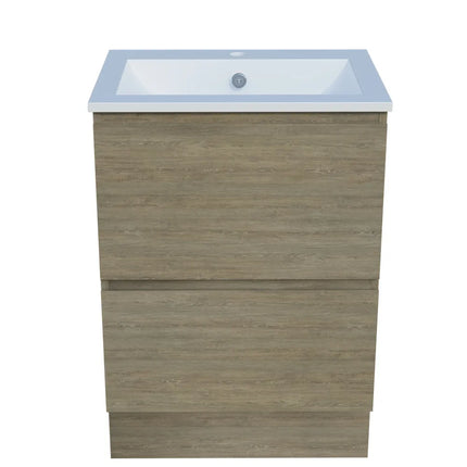 Timberline Nevada Plus Vanity Floor Standing with Ceramic/Mineral Composite Top 600-1800mm