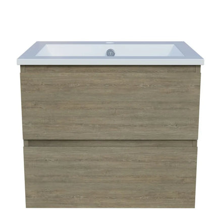 Timberline Nevada Plus Vanity Wall Hung with Ceramic/Mineral Composite Top 600-1800mm