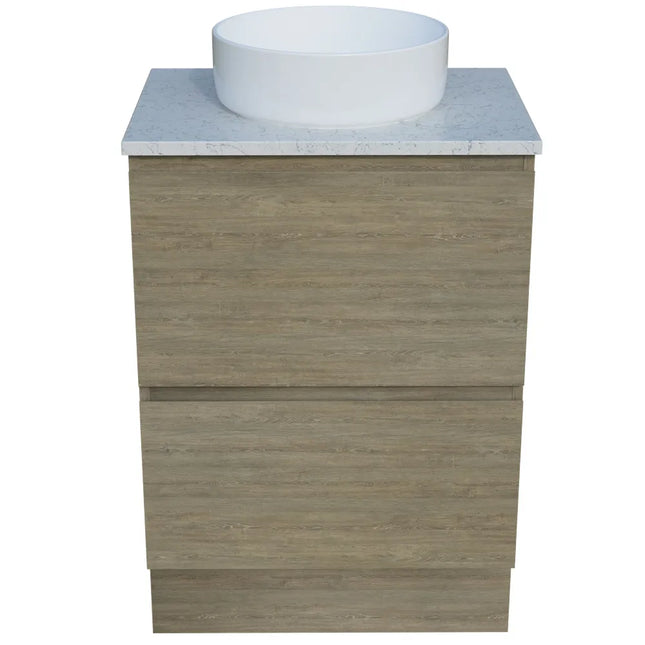 Timberline Nevada Plus Vanity Floor Standing with SilkSurface Top & Above Counter Basin