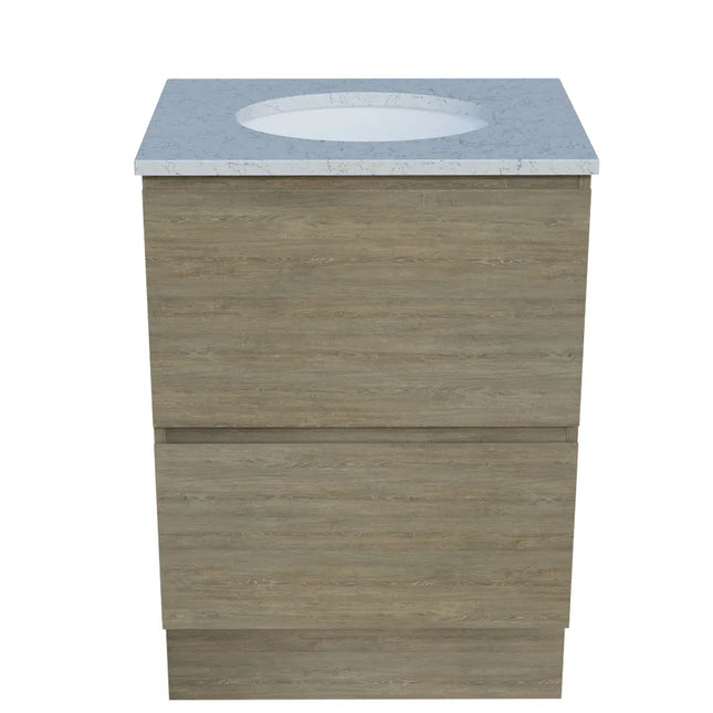 Timberline Nevada Plus Vanity Floor Standing with SilkSurface Top & Under Counter Basin 600-1800mm