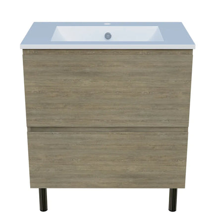 Timberline Nevada Plus Vanity On Legs with Ceramic/Mineral Composite Top 600-1800mm