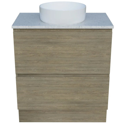 Timberline Nevada Plus Vanity Floor Standing with SilkSurface Top & Above Counter Basin 600-1800mm