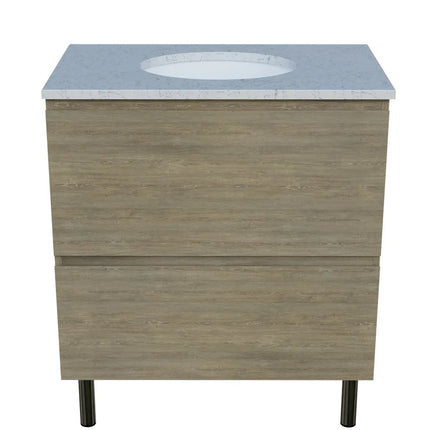 Timberline Nevada Plus Vanity on Legs with SilkSurface Top & Under Counter Basin 600-1800mm