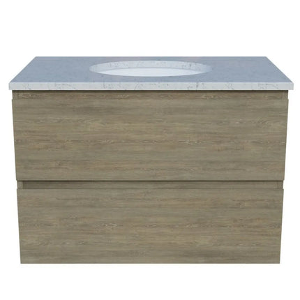 Timberline Nevada Plus Vanity Wall Hung with SilkSurface Top & Under Counter Basin 600-1800mm