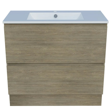 Timberline Nevada Plus Vanity Floor Standing with Ceramic/Mineral Composite Top 600-1800mm