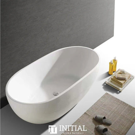 Hona 1400 Freestanding Bathtub Gloss White Non-Over Flow 1400X750X570 ,