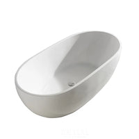 Hona 1500 Freestanding Bathtub Gloss White Non-Over Flow 1530X770X560 ,