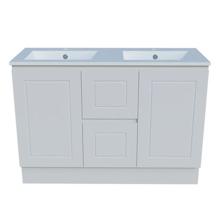 Timberline Nevada Classic Vanity Floor Standing with Ceramic/Mineral Composite Top 600-1800mm