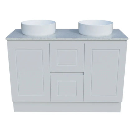 Timberline Nevada Classic Vanity Floor Standing with SilkSurface Top & Above Counter Basin 600-1800mm