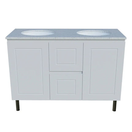 Timberline Nevada Classic Vanity on Legs with SilkSurface Top & Under Counter Basin 600-1800mm