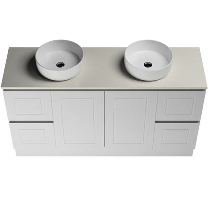 Timberline Nevada Classic Vanity Floor Standing with SilkSurface Top & Above Counter Basin