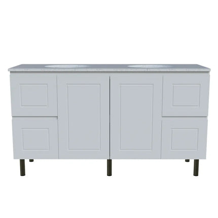 Timberline Nevada Classic Vanity on Legs with SilkSurface Top & Under Counter Basin 600-1800mm