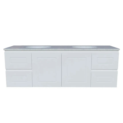 Timberline Nevada Classic Vanity Wall Hung with SilkSurface Top & Under Counter Basin