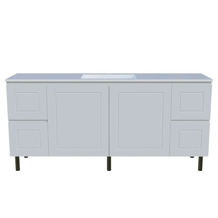Timberline Nevada Classic Vanity On Legs with Ceramic/Mineral Composite Top 600-1800mm