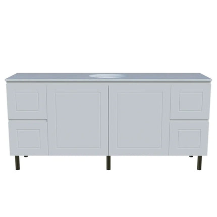 Timberline Nevada Classic Vanity on Legs with SilkSurface Top & Under Counter Basin 600-1800mm