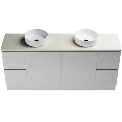 Timberline Nevada Classic Vanity Floor Standing with SilkSurface Top & Above Counter Basin 600-1800mm