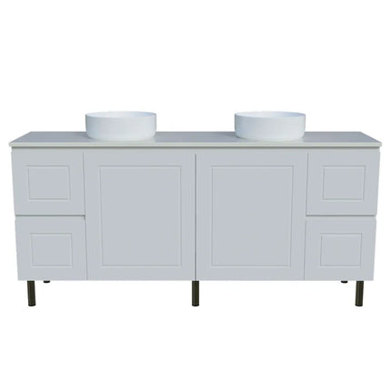 Timberline Nevada Classic Vanity on Legs with SilkSurface Top & Above Counter Basin