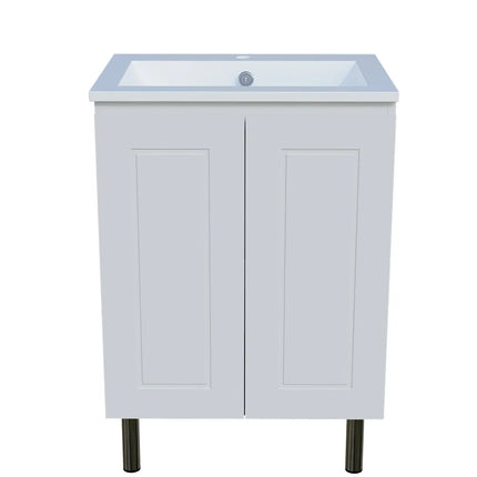 Timberline Nevada Classic Vanity On Legs with Ceramic/Mineral Composite Top 600-1800mm