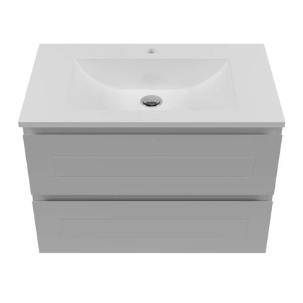 Timberline Nevada Plus Classic Vanity Wall Hung with Ceramic/Mineral Composite Top