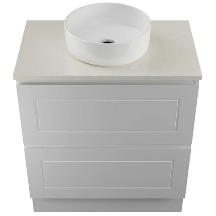 Timberline Nevada Plus Classic Vanity Floor Standing with SilkSurface Top & Above Counter Basin