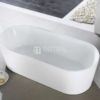 Bathroom Gloss White Oscar Floor Freestanding Bathtub with No Overflow 1300X710X550 ,