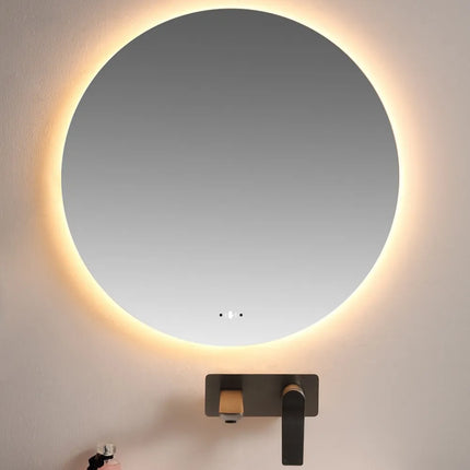 Diana Copper-Free Coated Round LED Backlit Mirror