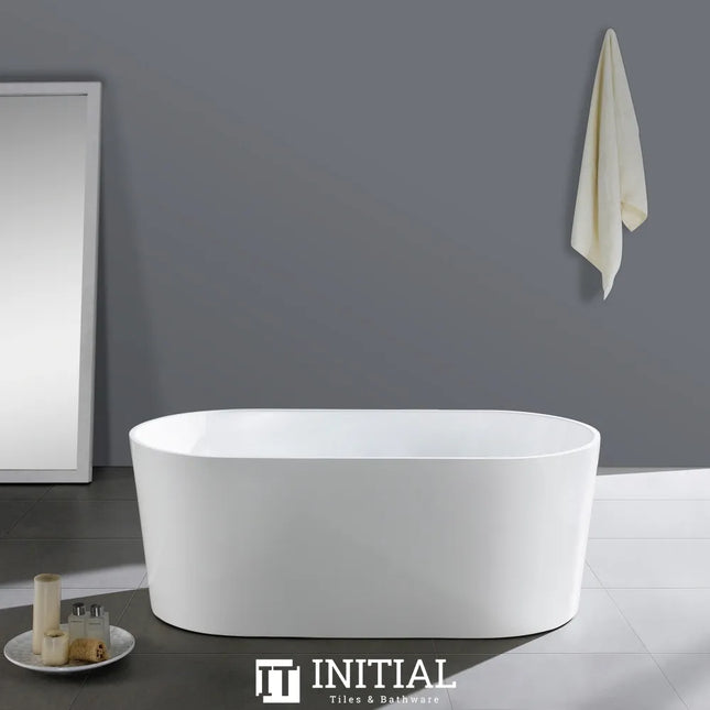 Ario 1700 Freestanding Bathtub Gloss White Non-Over Flow 1690X780X580 ,