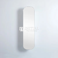 Olivia 1500 PVC Shaving Cabinet, Matte White, Rectangular Mirror ,